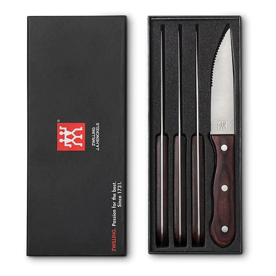 Couteaux à steak, paquet de 4 - Zwilling dans le groupe Arts de la table / Couverts / l\'adresse The Kitchen Lab (1418-28352)