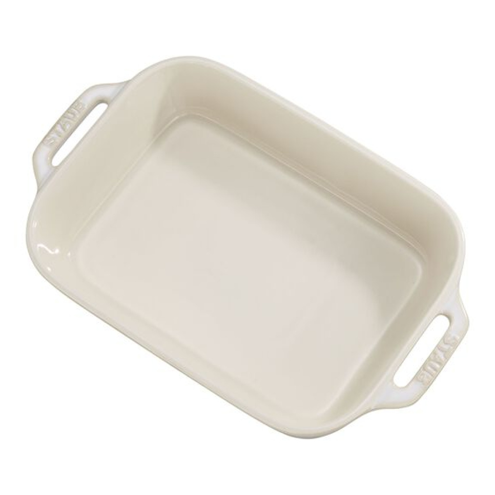 Plat à four rectangulaire, paquet de 2, 20x16cm et 27x20cm - Staub