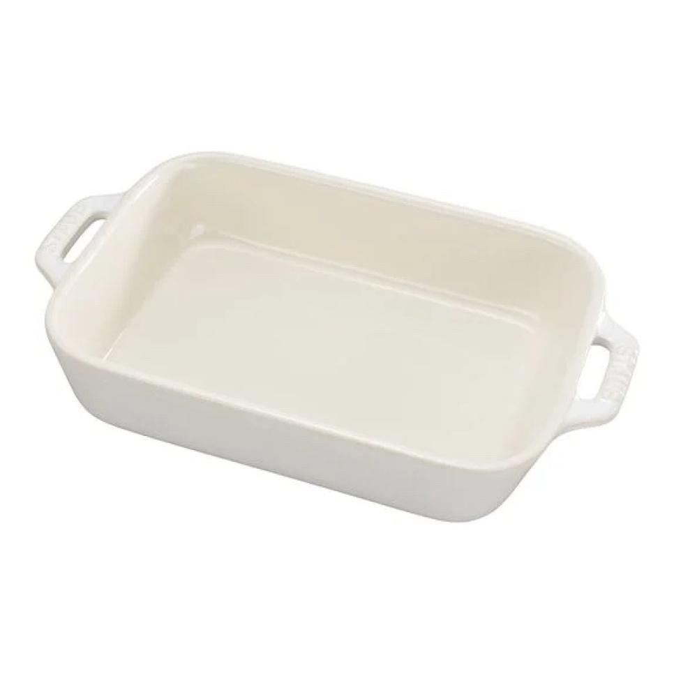 Plat à four rectangulaire, paquet de 2, 20x16cm et 27x20cm - Staub