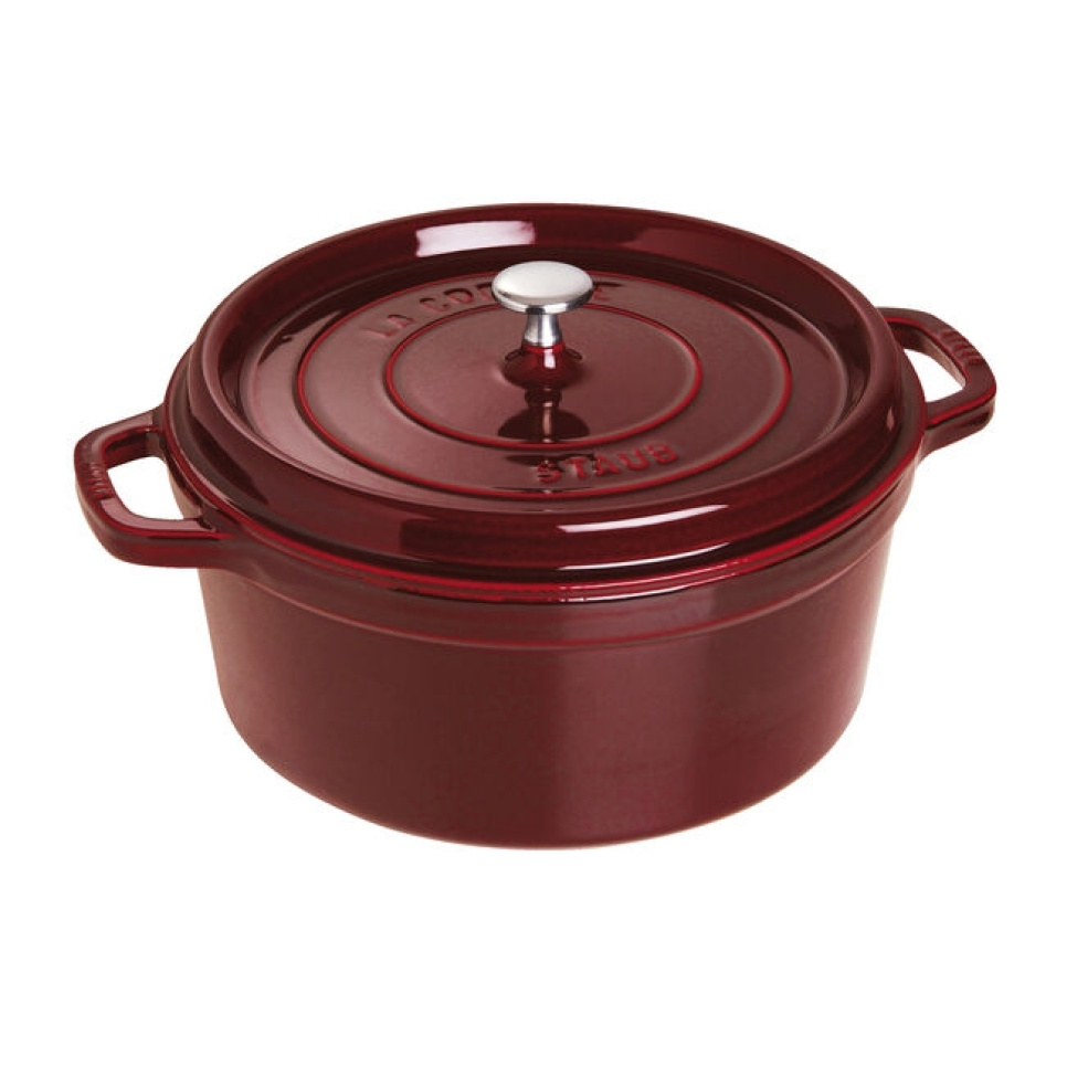 Cocotte en Fonte Émaillée, Grenadine - Staub dans le groupe Cuisine / Casseroles et poêles / Casseroles l\'adresse The Kitchen Lab (1418-36382)