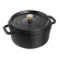Cocotte en Fonte Émaillée, Noire - Staub