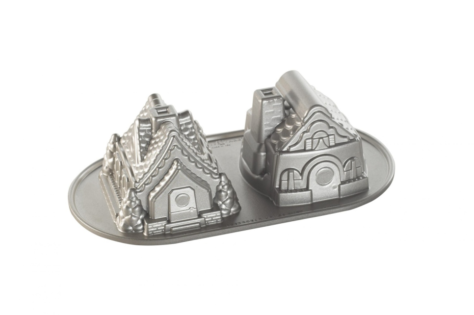 Moule à pâtisserie, Gingerbread House Duo - Nordic Ware dans le groupe Pâtisserie / Moules / Moules à gâteaux l\'adresse The Kitchen Lab (1422-14949)