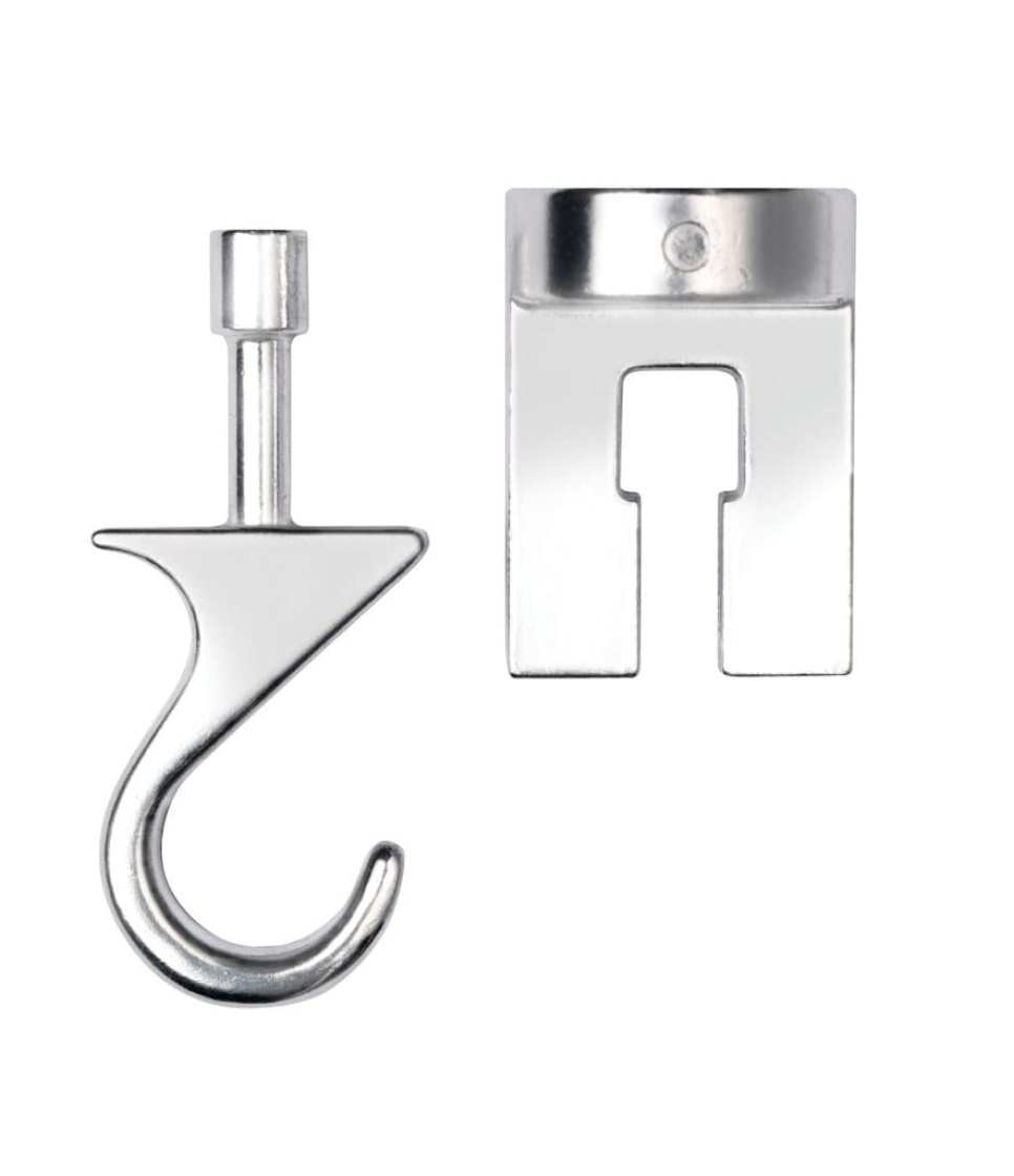 Crochet rotatif en aluminium pour suspensions au plafond et au mur dans le groupe Décoration de la cuisine / Supports suspendus l\'adresse The Kitchen Lab (1422-15374)