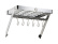 Grille d\'étagère murale, chrome - Hahn
