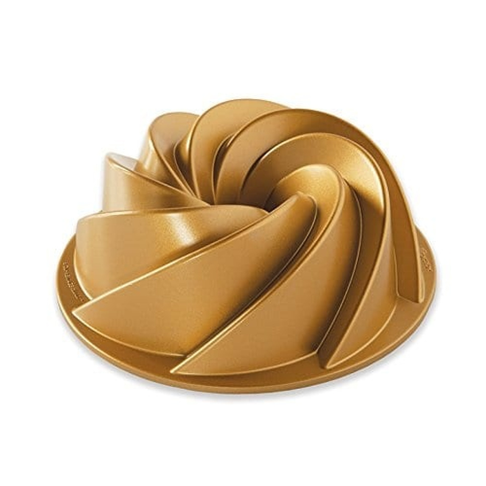Moule à pâtisserie Heritage Bundt, couleur or - Nordic Ware dans le groupe Pâtisserie / Moules / Moules à gâteaux l\'adresse The Kitchen Lab (1422-22333)