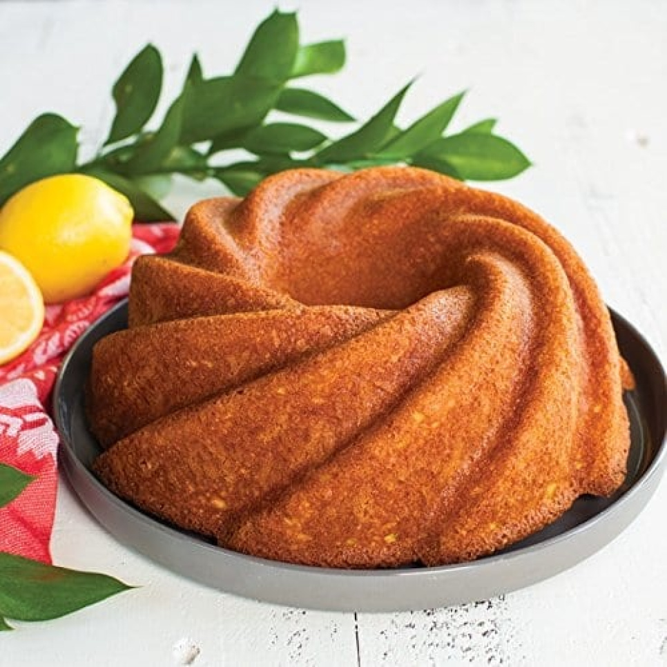 Moule à pâtisserie Heritage Bundt, couleur or - Nordic Ware