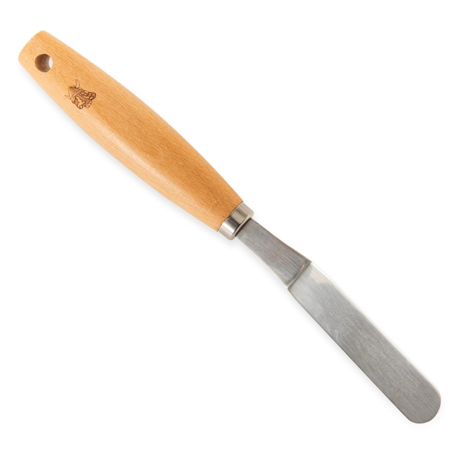 Spatule à gâteau coudée, manche en bois - Nordic Ware dans le groupe Pâtisserie / Ustensiles à pâtisserie / Couteaux à palette l\'adresse The Kitchen Lab (1422-25263)