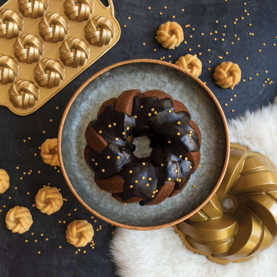 Moule à pâtisserie, Braided Mini Bundt, Édition spéciale - Nordic Ware