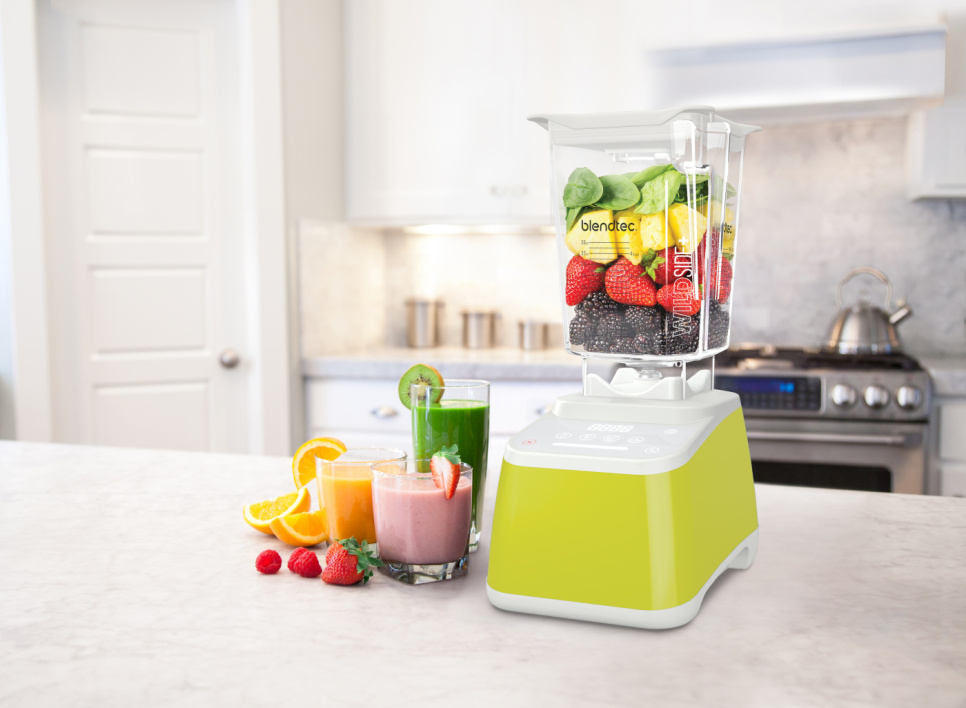 Blender, Designer 625, Chartreuse - Blendtec dans le groupe Électroménager / Mixer et hacher / Mixeurs l\'adresse The Kitchen Lab (1422-27524)