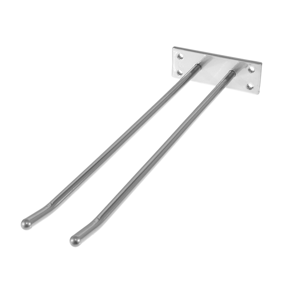 Cintre en verre pour le montage mural - argent, 3 verres - Hippie de Luxe dans le groupe Décoration de la cuisine / Intérieur : Portes-verres suspendus l\'adresse The Kitchen Lab (1422-27536)