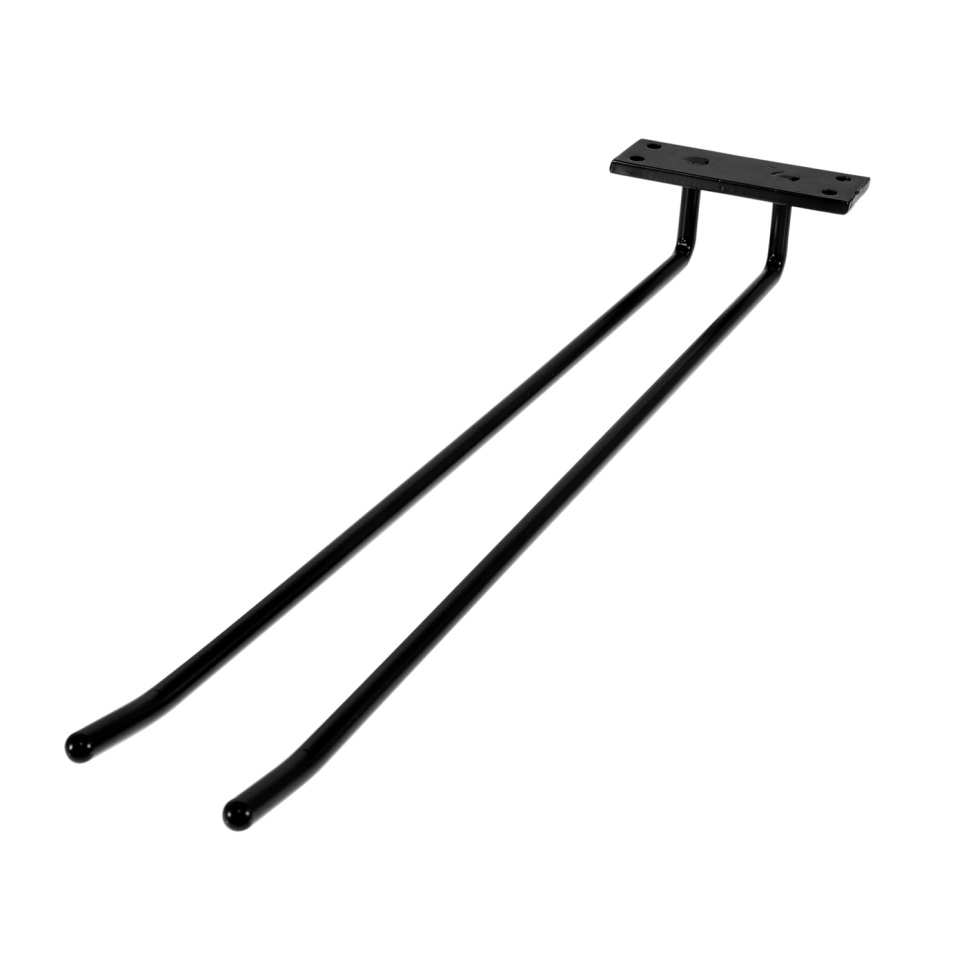 Cintre en verre pour le montage du toit - noir, 4 verres - Hippie de Luxe dans le groupe Décoration de la cuisine / Intérieur : Portes-verres suspendus l\'adresse The Kitchen Lab (1422-27537)