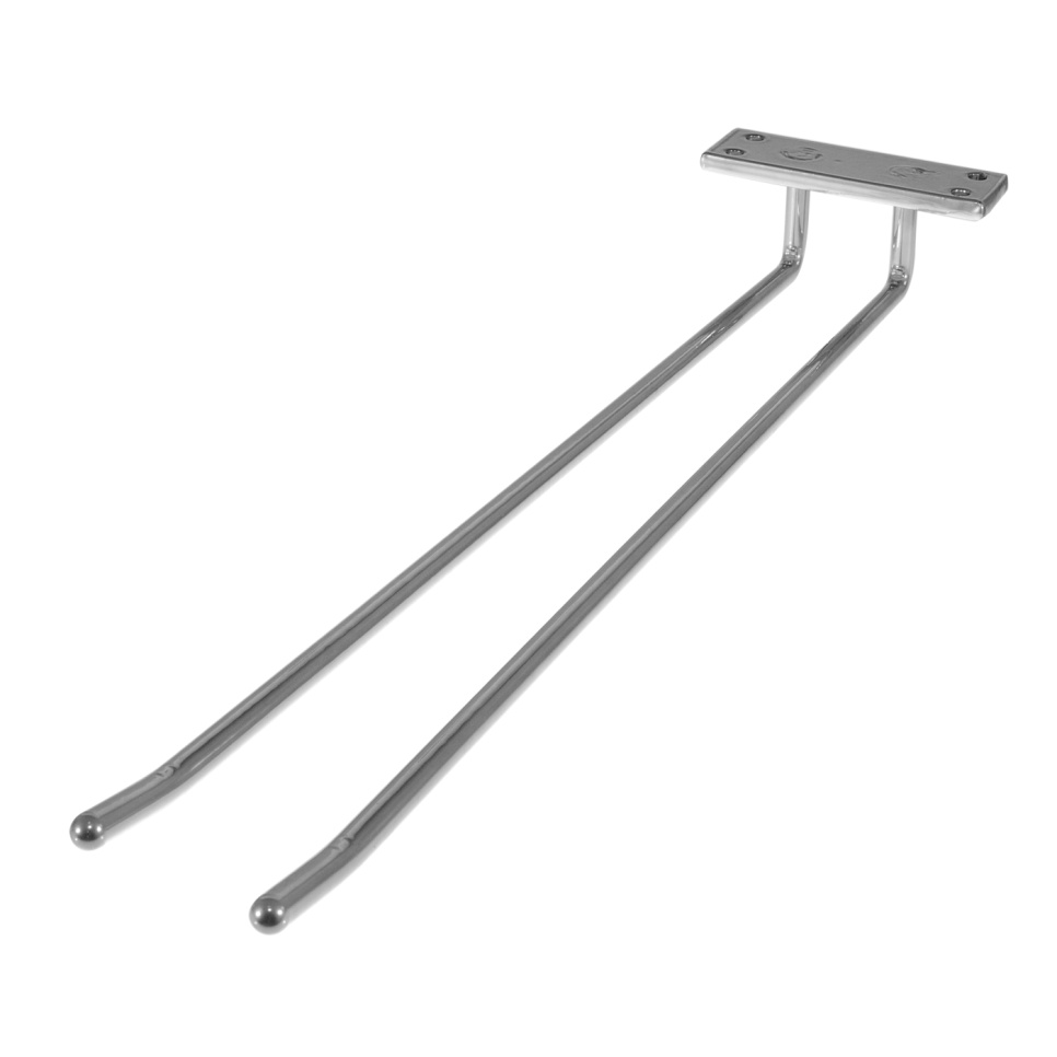 Cintre en verre pour le montage du toit - argent, 4 verres - Hippie de Luxe dans le groupe Décoration de la cuisine / Intérieur : Portes-verres suspendus l\'adresse The Kitchen Lab (1422-27538)