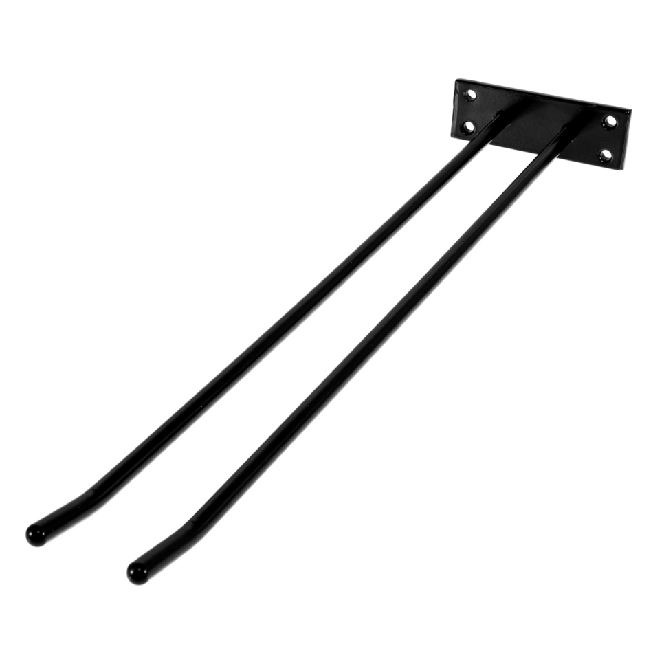 Cintre en verre pour le montage mural - noir, 4 verres - Hippie de Luxe dans le groupe Décoration de la cuisine / Intérieur : Portes-verres suspendus l\'adresse The Kitchen Lab (1422-27539)