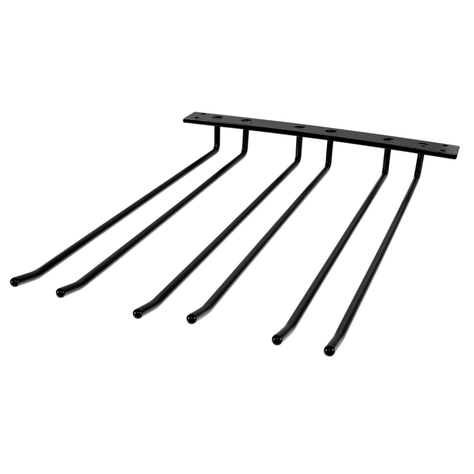Cintre en verre pour le montage du toit - noir, 12 pcs de verre - Hippie de Luxe dans le groupe Décoration de la cuisine / Intérieur : Portes-verres suspendus l\'adresse The Kitchen Lab (1422-27541)