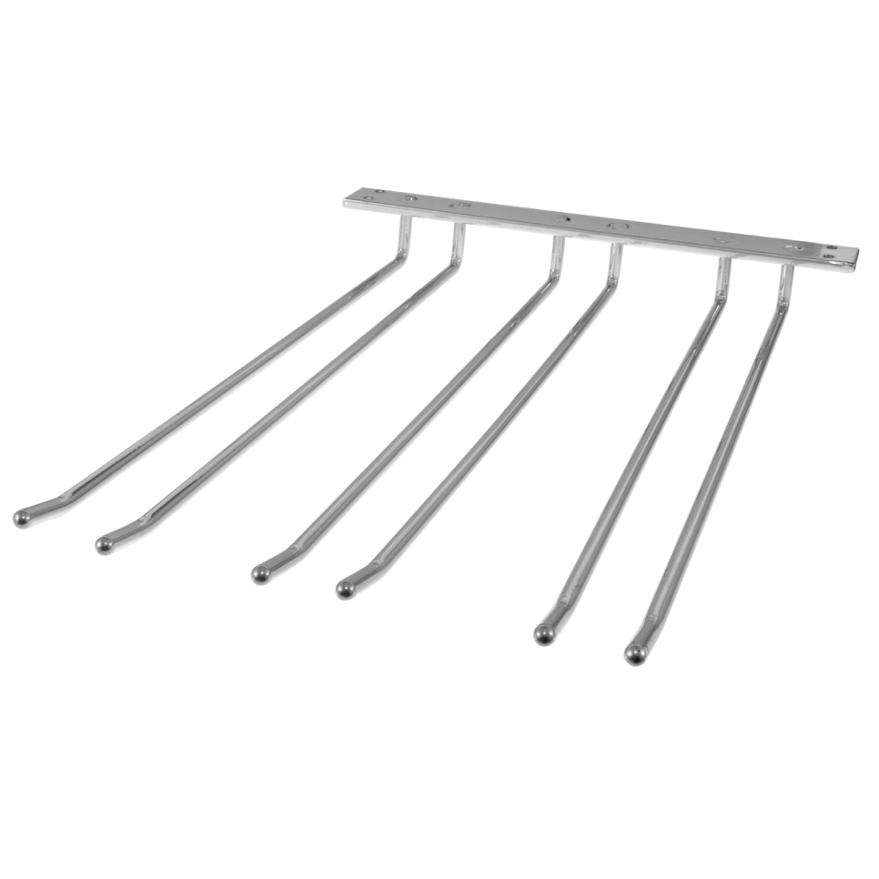 Cintre en verre pour le montage du toit - argent, 12 pcs de verre - Hippie de Luxe dans le groupe Décoration de la cuisine / Intérieur : Portes-verres suspendus l\'adresse The Kitchen Lab (1422-27542)