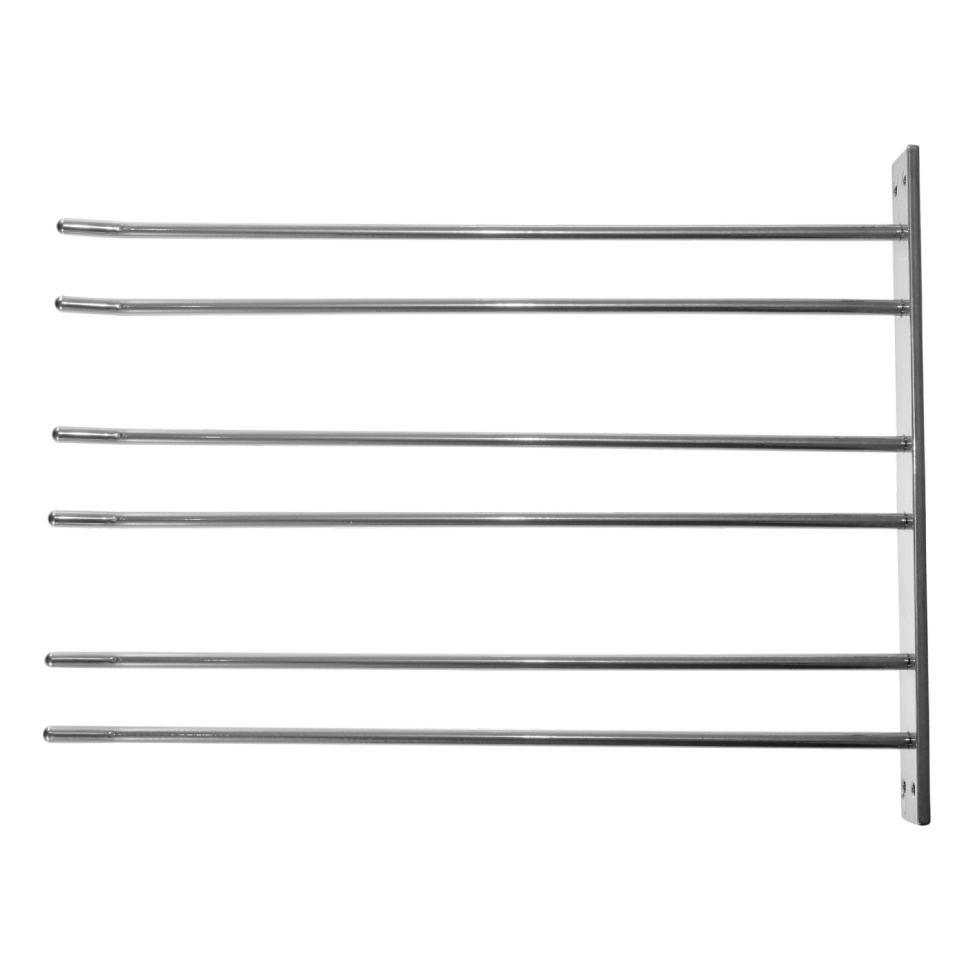 Cintre en verre pour le montage mural - argent, 12 pcs de verre - Hippie de Luxe