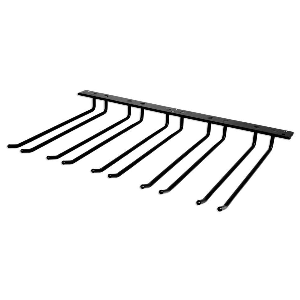Cintre en verre pour le montage du toit - noir, 15 verres - Hippie de Luxe dans le groupe Décoration de la cuisine / Intérieur : Portes-verres suspendus l\'adresse The Kitchen Lab (1422-27546)