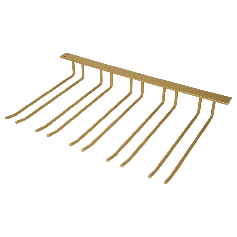 Cintres en verre pour le montage du toit - or, 15 verres - Hippie de Luxe dans le groupe Décoration de la cuisine / Intérieur : Portes-verres suspendus l\'adresse The Kitchen Lab (1422-27547)