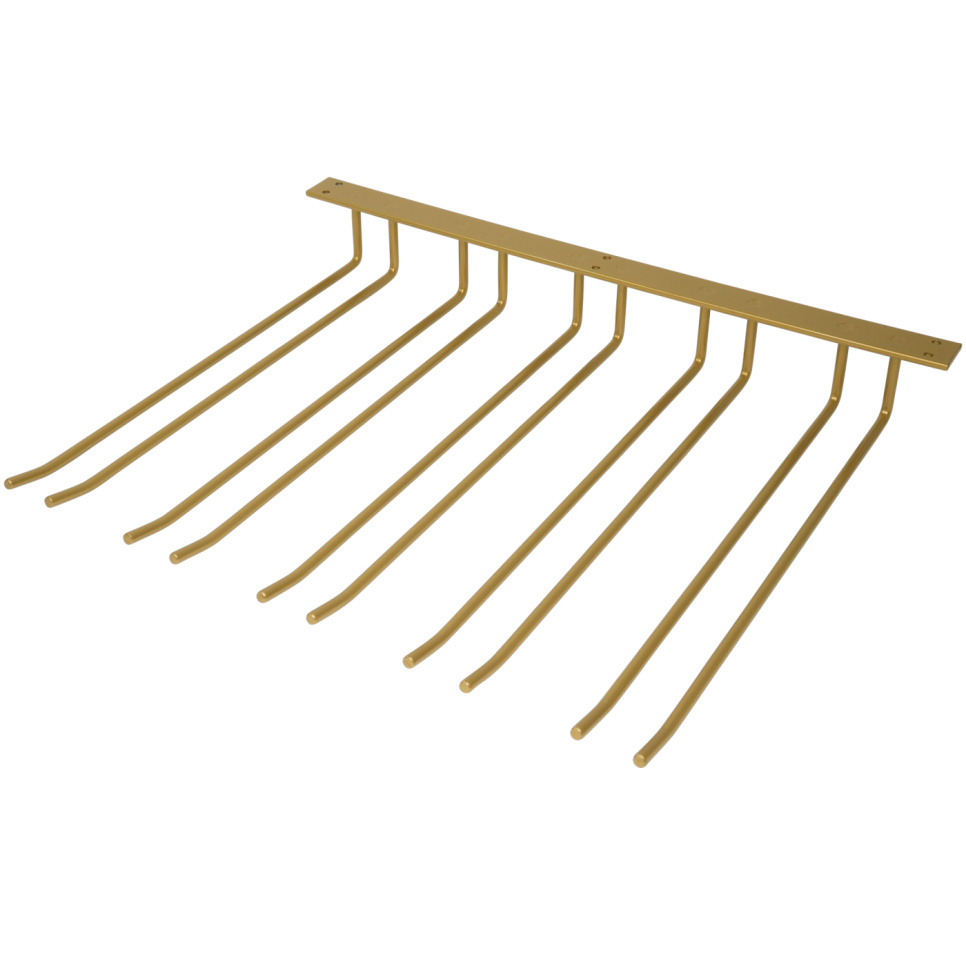 Cintre en verre pour le montage du toit - or, 20 verres - Hippie de Luxe dans le groupe Décoration de la cuisine / Intérieur : Portes-verres suspendus l\'adresse The Kitchen Lab (1422-27553)