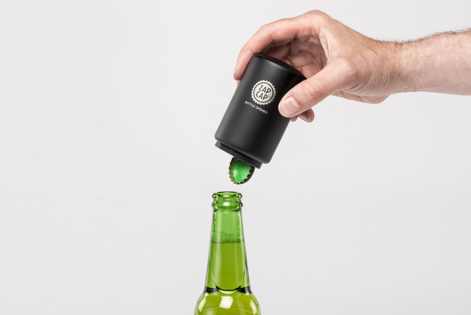Zapcap, ouvre-capuchon en acier inoxydable - Cellardine
