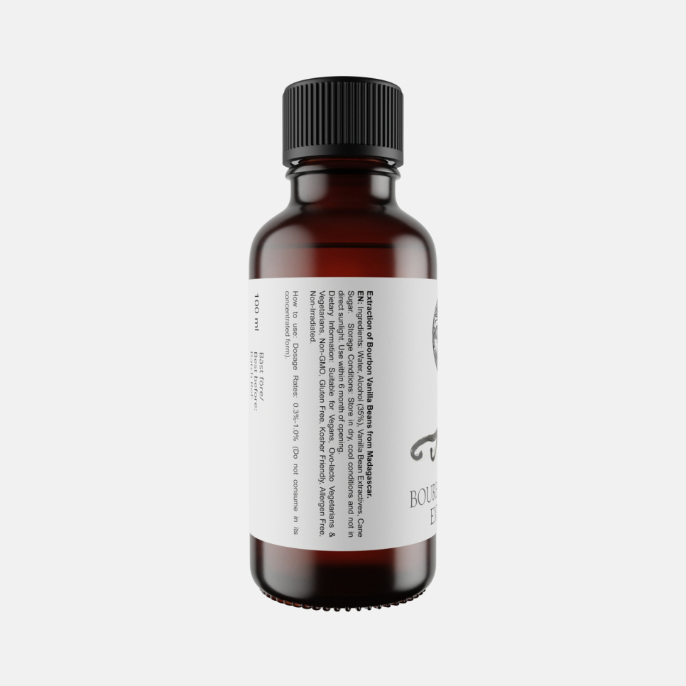 Extrait de vanille Bourbon, 100 ml - The Kitchen Lab