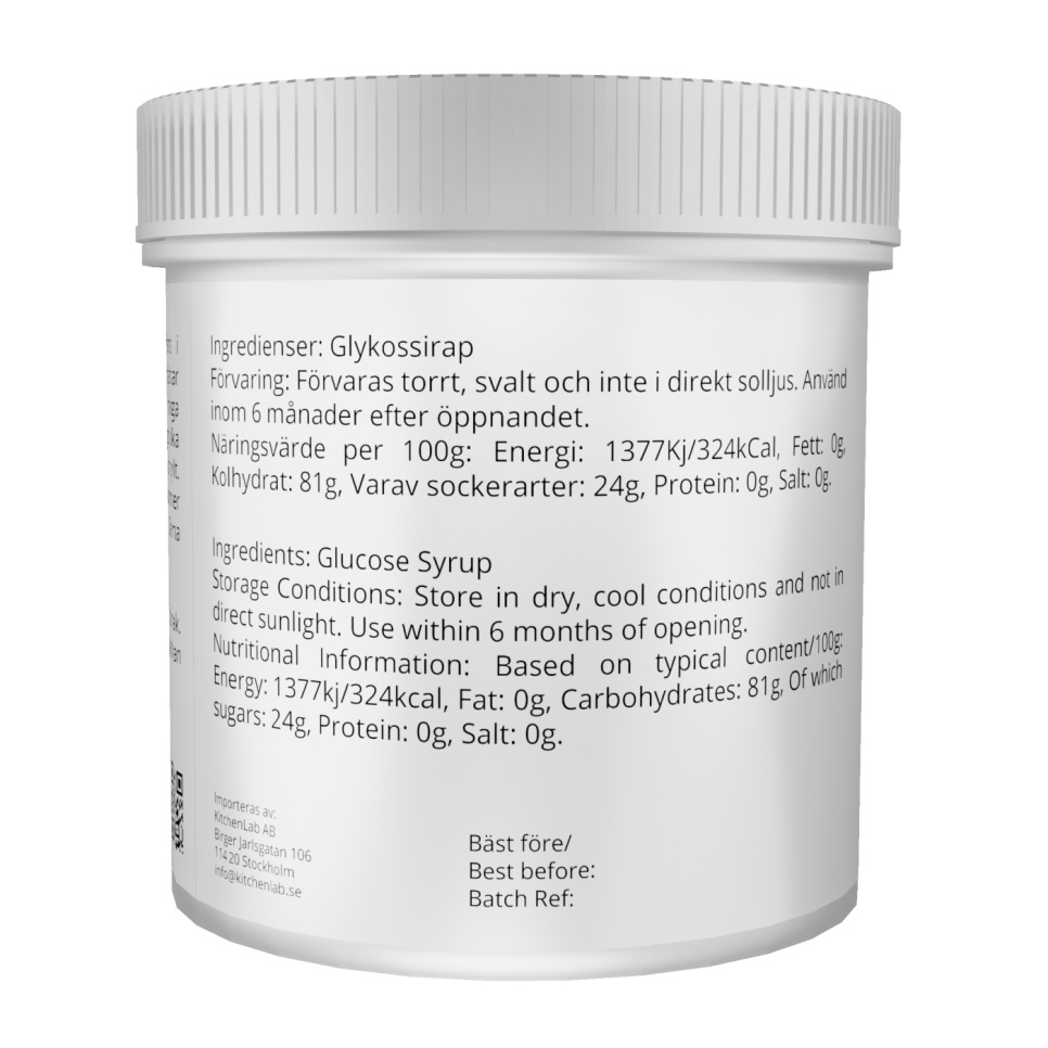 Sirop de glucose - The Kitchen Lab - 1 kg