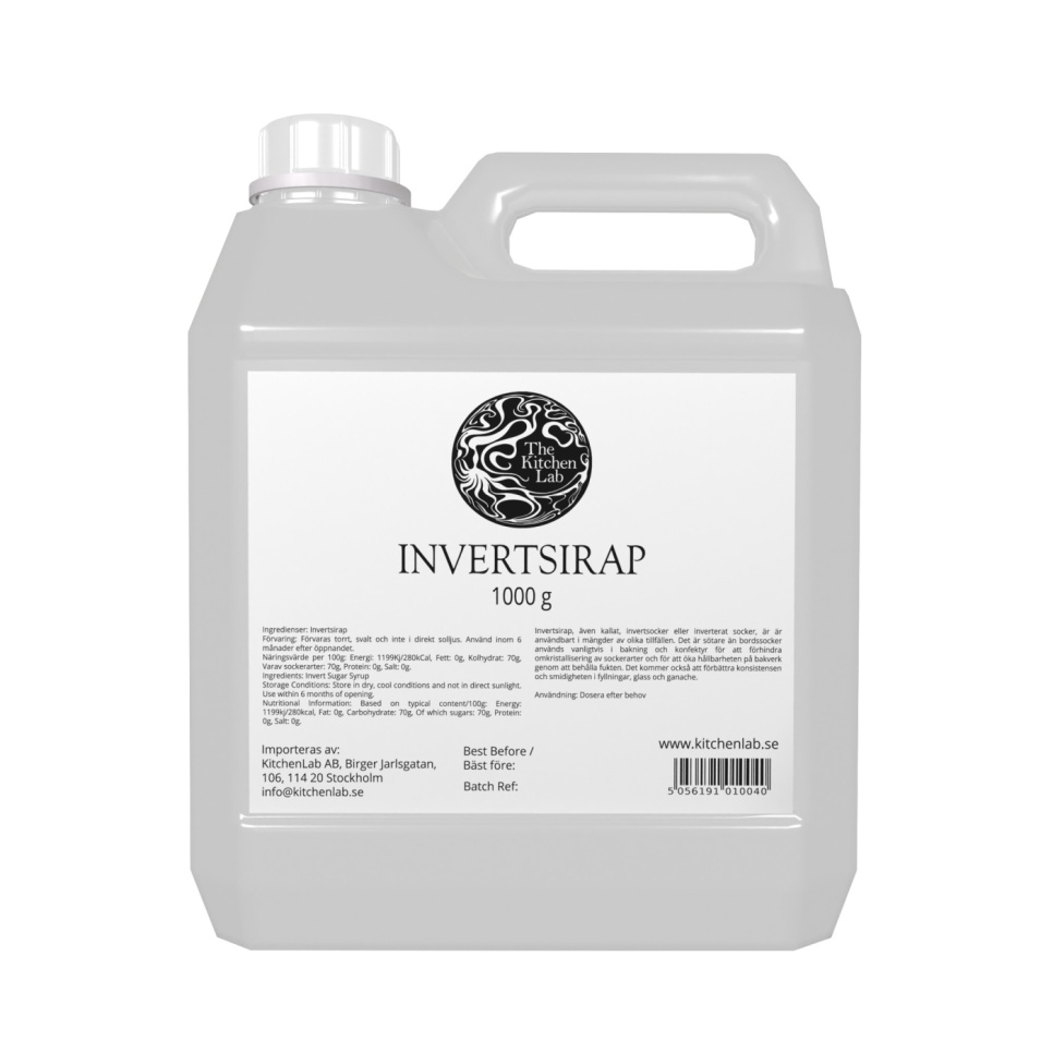 Sirop inversé - The Kitchen Lab - 1000 g dans le groupe Cuisine / Cuisine moléculaire / Ingrédients pour la cuisine moléculaire l\'adresse The Kitchen Lab (1429-27718)