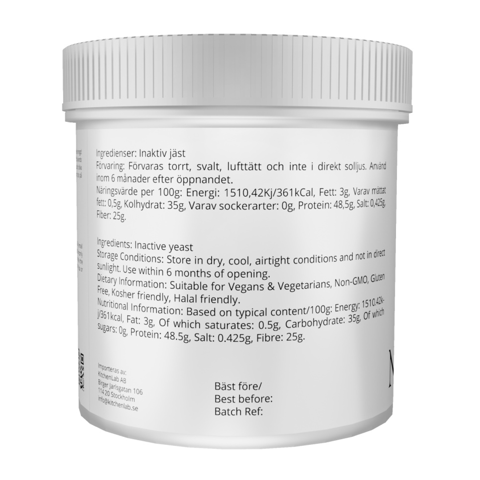 Levure nutritionnelle - The Kitchen Lab