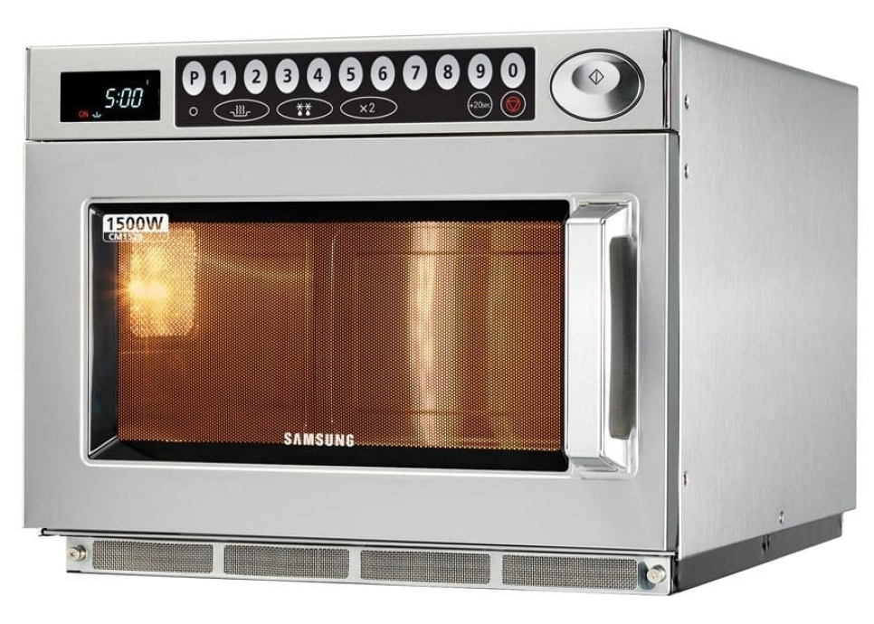 Four micro-ondes professionnel, 1500W, programmable - Samsung dans le groupe Électroménager / Réchauffer et cuire / Micro-ondes l\'adresse The Kitchen Lab (1435-12712)
