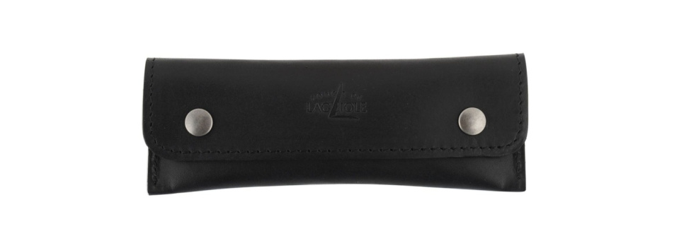 Couteau de boucher sommelier, manche en corne de vache marbrée - Forge de Laguiole