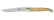 Set de 2 couteaux de cuisine. Manche beige et chocolat - Forge de Laguiole