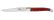 Set de 6 couteaux de table faits main, manches en micarta - Forge de Laguiole