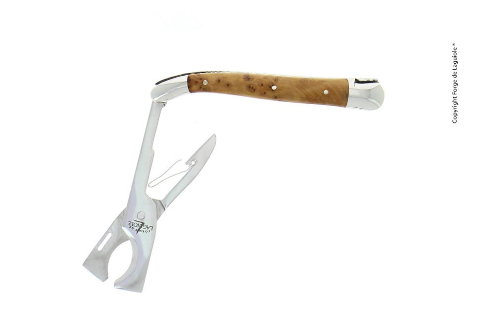 Pince à cigares, manche Tuja, poli - Forge de Laguiole dans le groupe Arts de la table / Autre pour les arts de la table et service / Articles spéciaux l\'adresse The Kitchen Lab (1446-32875)