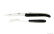 Set à sculpter 21 cm, manche en ébène, pliant, Signature - Forge de Laguiole