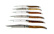 Teckel beurre en acrylique blanc - Forge de Laguiole