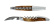 Couteau de sommelier en En, damasquiné avec décoration, Collection - Forge de Laguiole
