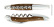 Couteau sommelier en noyer, poli, Tradition - Forge de Laguiole