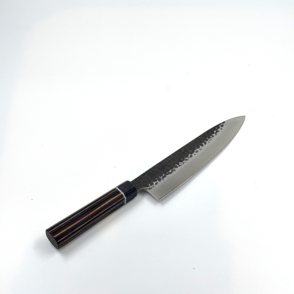Gyuto 21 cm, Senzo SPG Strix - Suncraft dans le groupe Cuisine / Couteaux de cuisine / Couteaux de chef l\'adresse The Kitchen Lab (1450-36212)