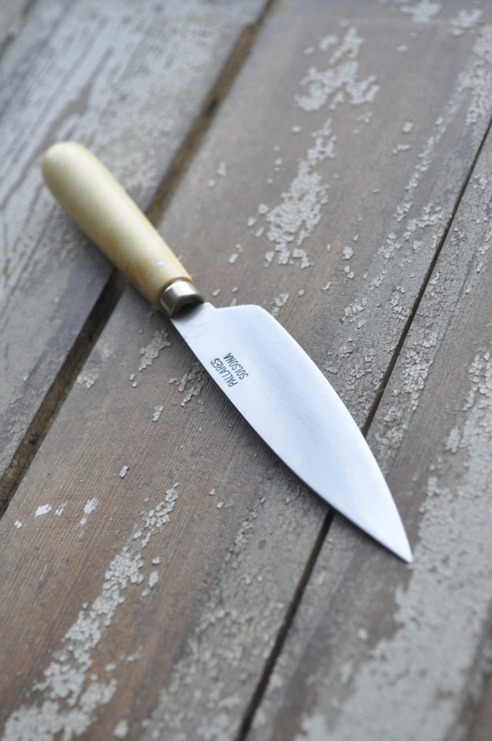 Couteau de cuisine traditionnel en acier au carbone 16 cm - Pallarés