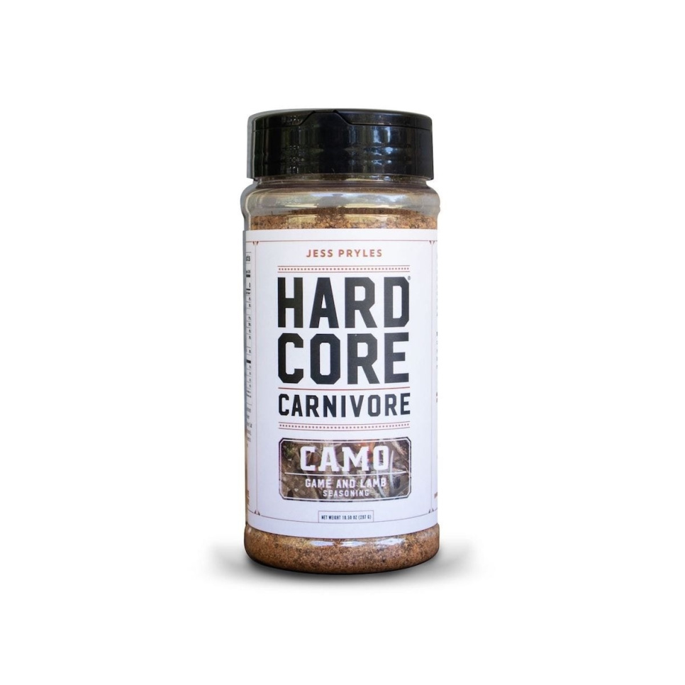 Camo Rub pour gibier/agneau, 297 g - Hardcore Carnivore dans le groupe Cuisine / Épices et Arômes / Épices l\'adresse The Kitchen Lab (1451-24493)