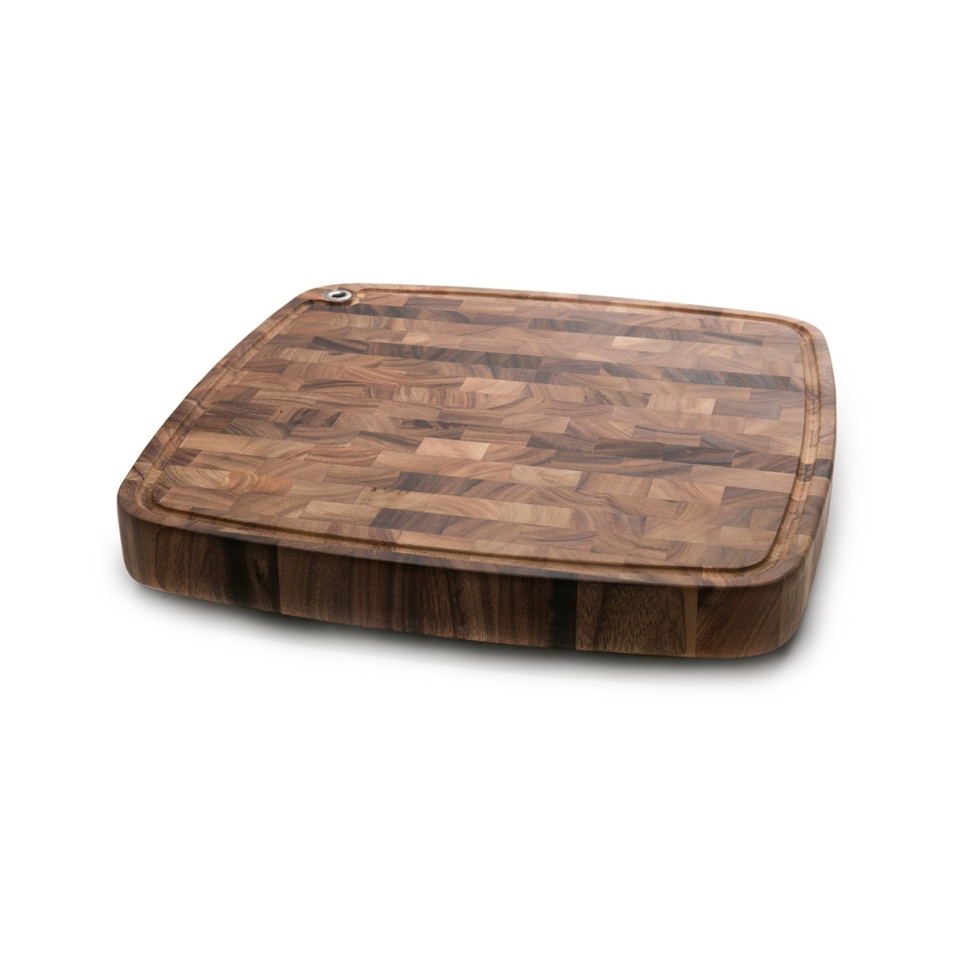 Billot de cuisine en acacia, 46x46 cm - Ironwood dans le groupe Cuisine / Ustensiles de cuisine / Planches à découper l\'adresse The Kitchen Lab (1451-27807)
