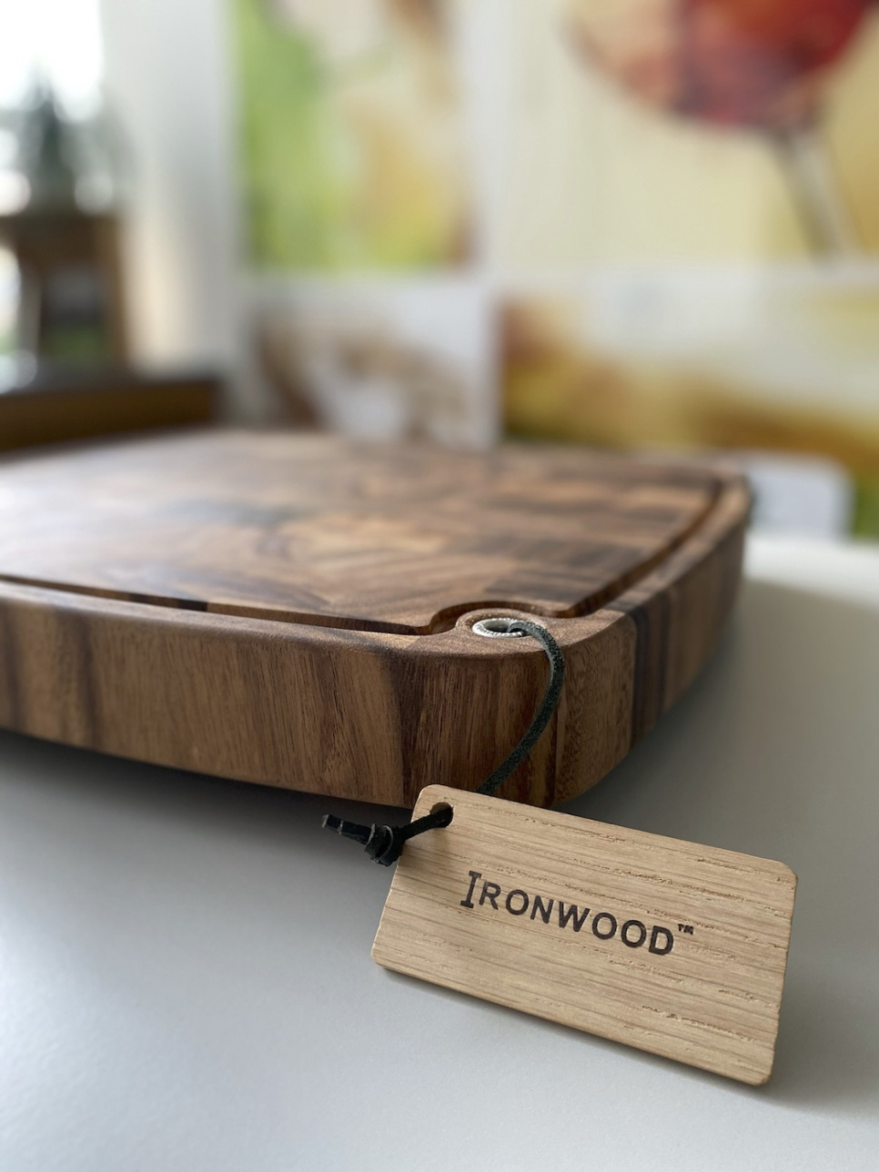 Billot de boucher en acacia, Gourmet Carolina - Ironwood