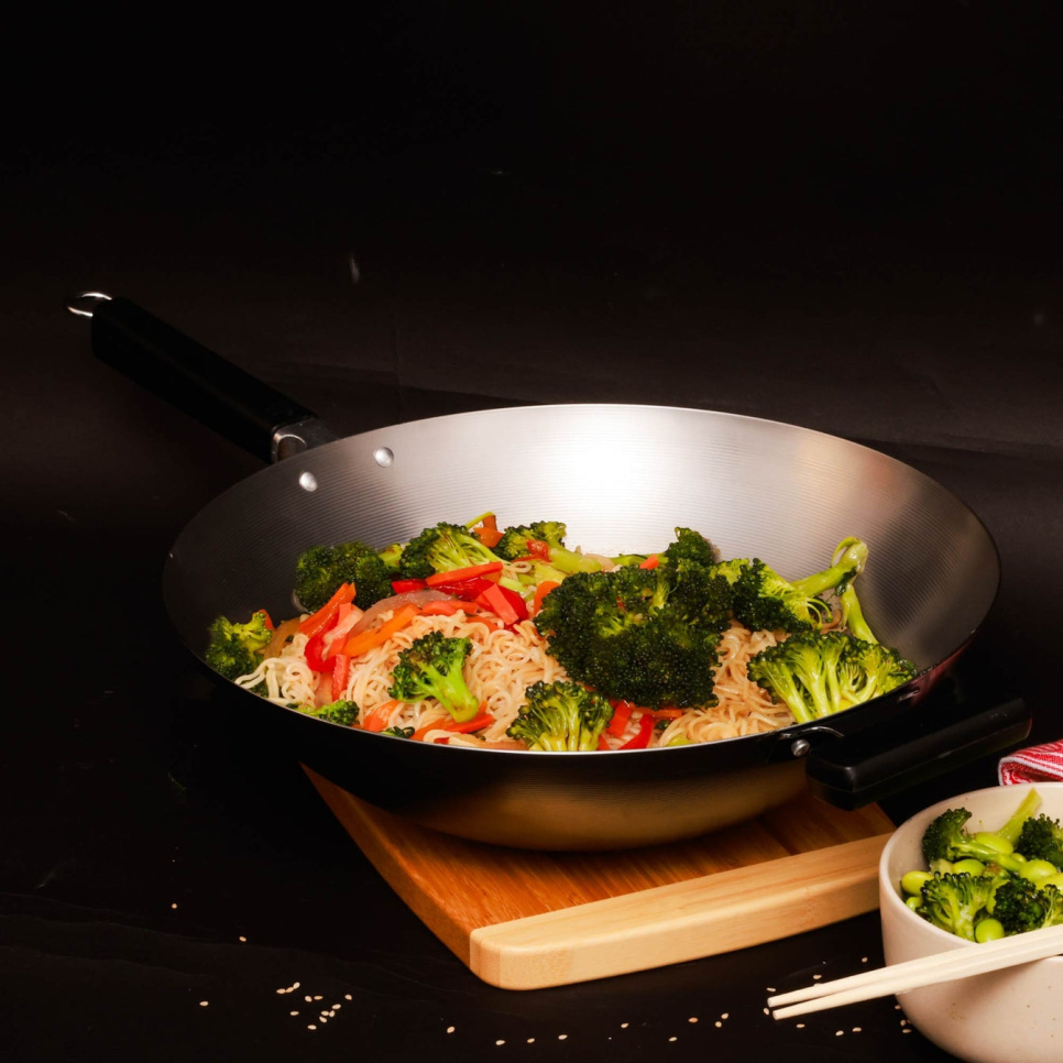 Wok en acier au carbone, 30 cm - Joyce Chen