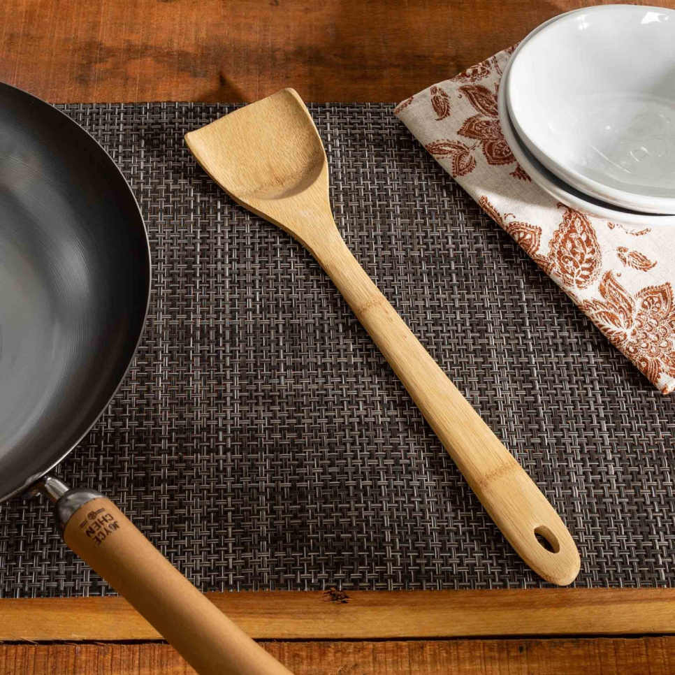 Spatule stir-fry en bambou poli, 35 cm - Joyce Chen