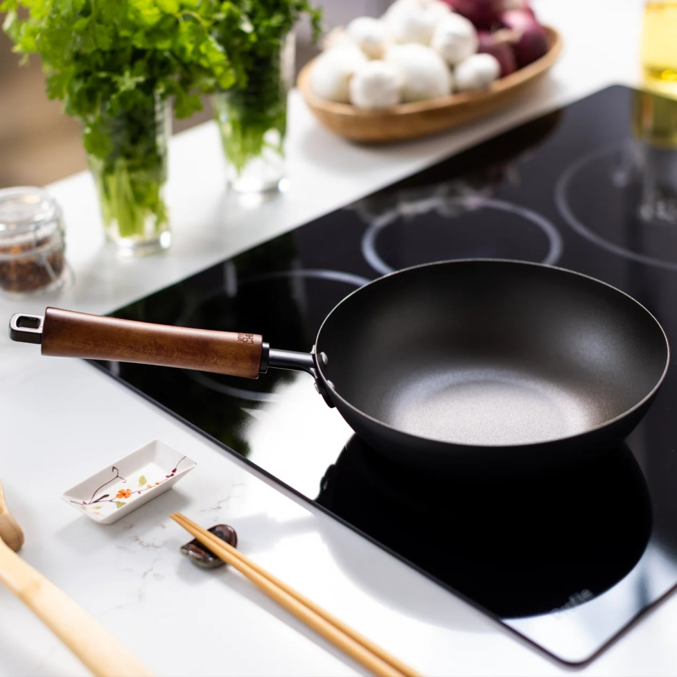 Poêle Stir Fry en acier au carbone, culottée - Joyce Chen