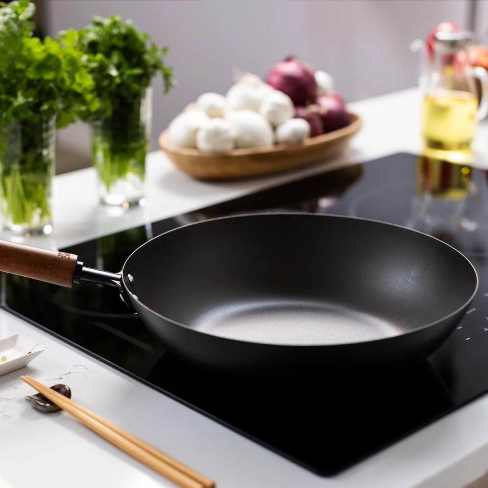 Poêle Stir Fry en acier au carbone, culottée - Joyce Chen