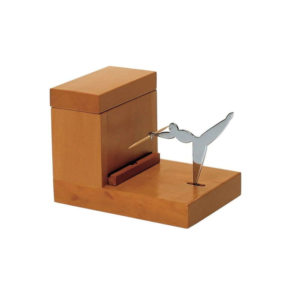 Porte cure-dents, Bois - Alessi dans le groupe Arts de la table / Autre pour les arts de la table et service / Dresser la table l\'adresse The Kitchen Lab (1466-12148)