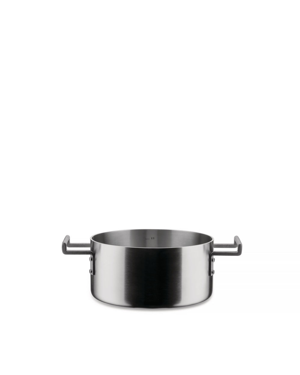 Chaudron 20 cm, Convivio - Alessi dans le groupe Cuisine / Casseroles et poêles / Poêles l\'adresse The Kitchen Lab (1466-31398)