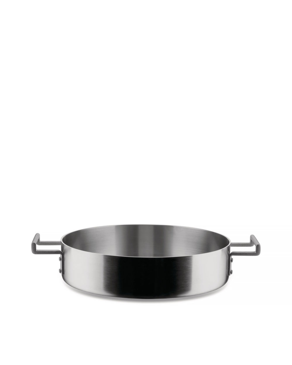 Poêle basse 28 cm, Convivio - Alessi dans le groupe Cuisine / Poêle à frire / Poêles à frire l\'adresse The Kitchen Lab (1466-31401)