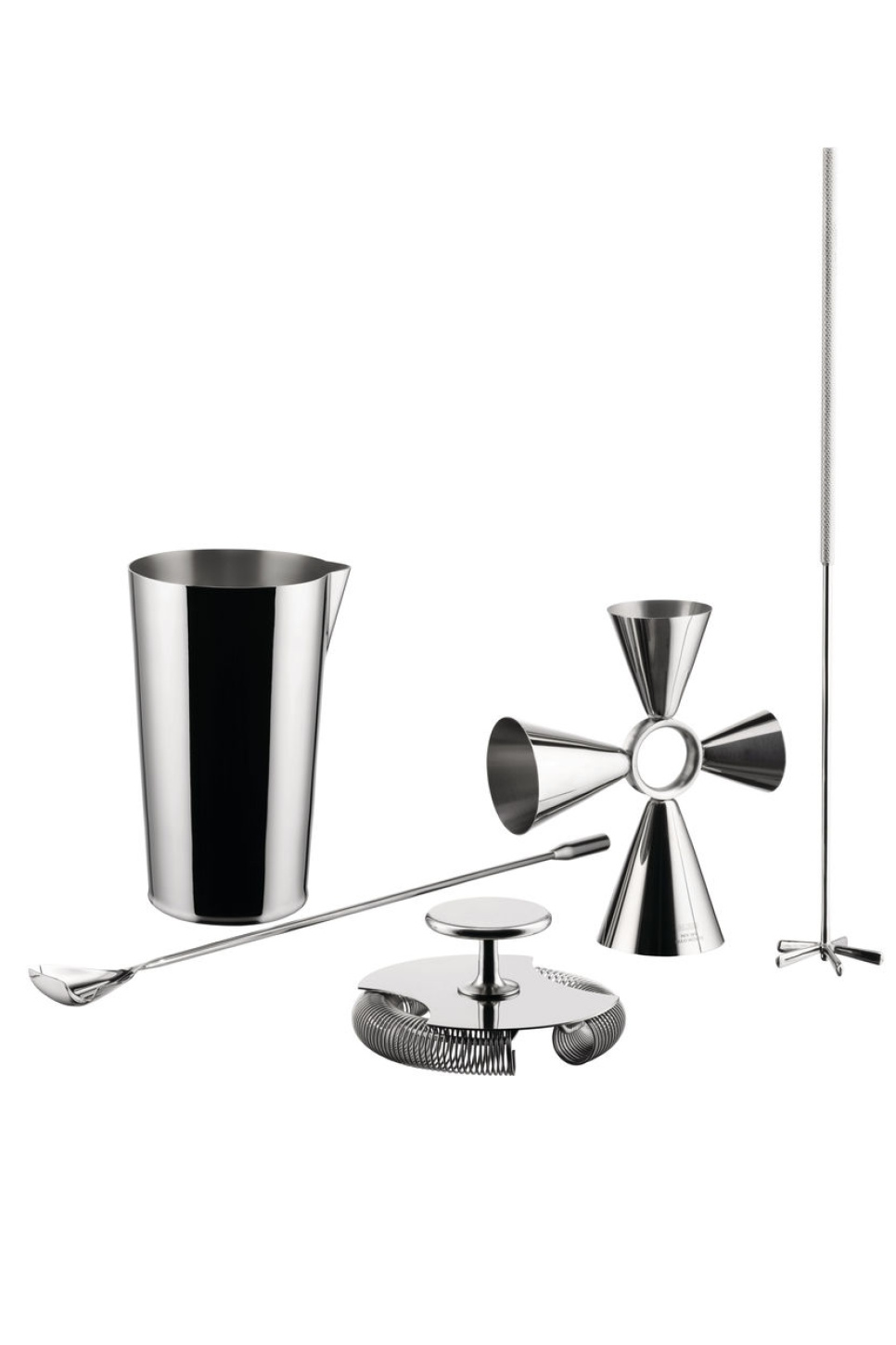 Set de cocktail cinq pièces, The Tending Box - Alessi dans le groupe Cocktails et Vin / Équipement à cocktail / Le coffret à cocktail l\'adresse The Kitchen Lab (1466-31415)